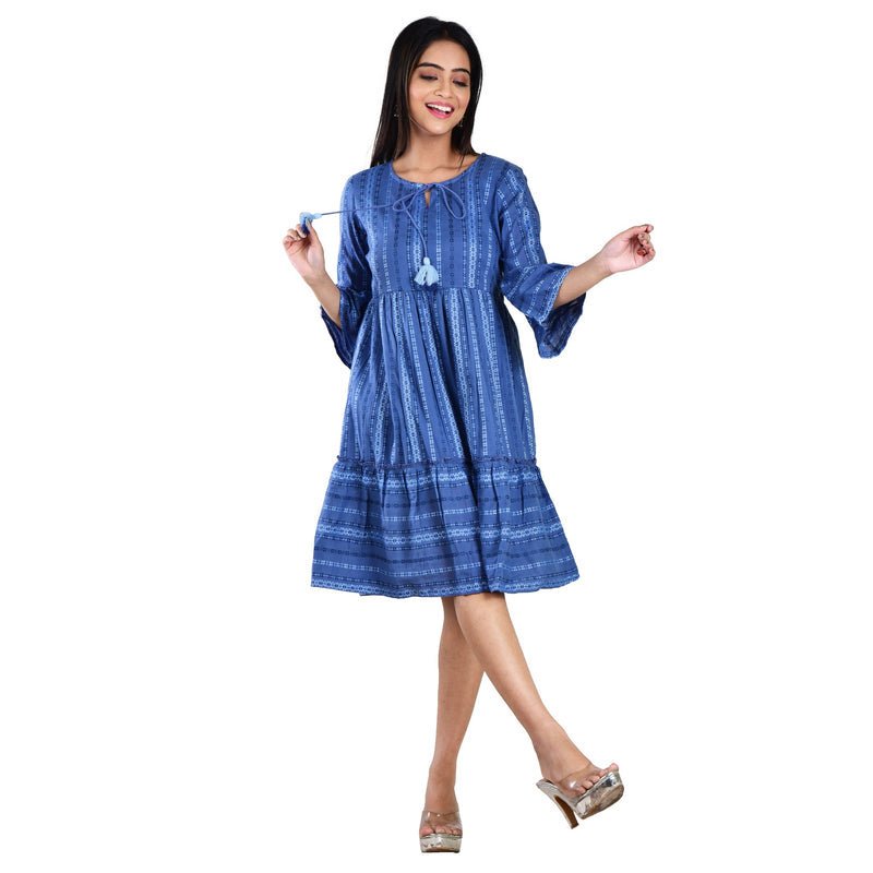 Cotton Denim Woven Dress