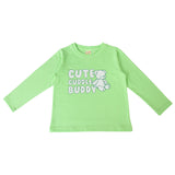 Clothe Funn Boys Cotton Night Wear Set , Light Green
