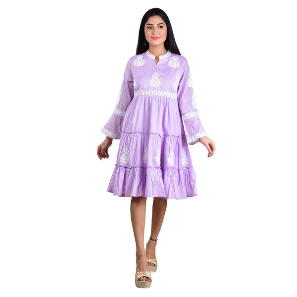 Lavender Dreams Three-Layer Dress