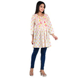 Cotton Kurti with Embroidery