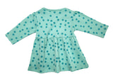 Clothe Funn Baby Girls Full Sleeve Dress Pink & Mint Green (Pack of 2)