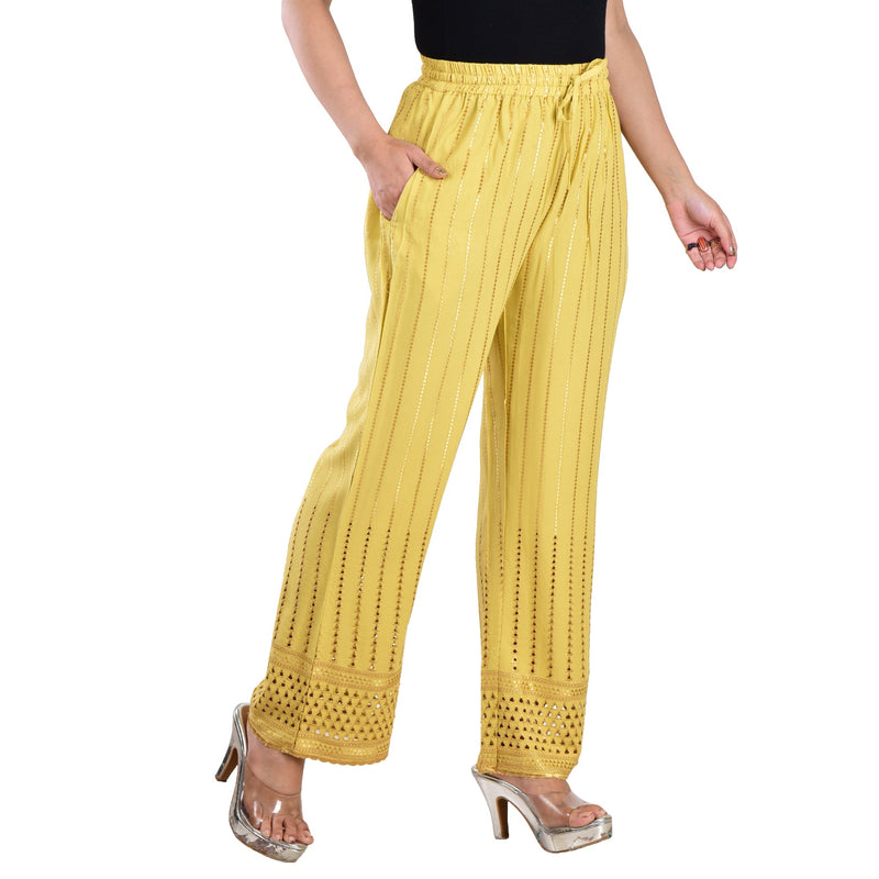 Women's Palazzo, Gold