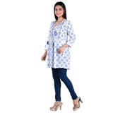 Cotton Kurti with Embroidery