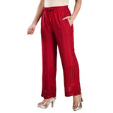 Women's Palazzo, Red