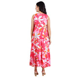 Floral Printed Flaired Dress