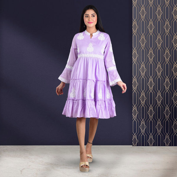 Lavender Dreams Three-Layer Dress