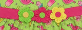 Clothe Funn Baby Girl's Fancy Ice Cream Printed Dress, Green AOP
Short Sleeves Frock