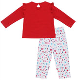 Clothe Funn Baby Girls Cup Printed Full Sleeve T-Shirt & Full Pant Set, Red/White
Full Sleeve T-Shirt & Pant