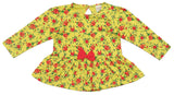 Clothe Funn Baby Girls Floral Printed Full Sleeve T-Shirt & Full Pant Set, Yellow AOP/Coral
Full Sleeve Top & Pant