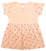 Clothe Funn Baby Girls Ice Cream Printed Frock With Bloomer, Light Peach
Short Sleeves Frock & Bloomer