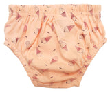 Clothe Funn Baby Girls Ice Cream Printed Frock With Bloomer, Light Peach
Short Sleeves Frock & Bloomer