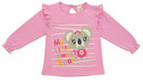 Clothe Funn Baby Girls Koala Printed Full Sleeve T-Shirt & Full Pant Set, Pink/Offwhite
Full Sleeve T-Shirt & Pant