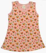 Clothe Funn Baby Girls Printed Frocks Combo 4:- Lemon/Peach/Blue (Pack Of 3)
Sleeveless Frocks