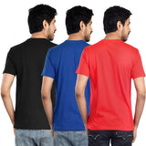 Clothe Funn Mens Round Neck T-Shirt, Combo-6