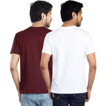 Clothe Funn Mens Round Neck T-Shirt, Combo-8