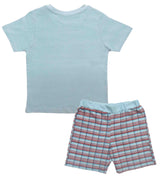Clothe Funn Baby Boys Bunny Printed Half Sleeve T-Shirt & Shorts Set, T.Blue
Half Sleeve T-Shirt & Shorts