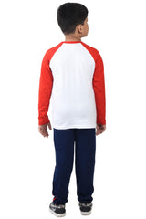 Clothe Funn Boys Champ Printed Full Sleeve T-Shirt & Pant Set, WhiteAop/Navy
Full Sleeve T-Shirt & Pant