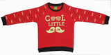 Clothe Funn Boys Cool Printed Sweatshirt, Red AOP
Full Sleeves Sweatshirt
