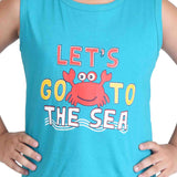 Clothe Funn Boys Crab Printed Sleeveless T-Shirt & Shorts Set, Sea Green/Red
Sleeveless T-Shirt & Shorts