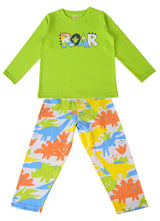 Clothe Funn Boys Full Sleeve Dino Printed T-Shirt & Pant Set, Lime Green
Full Sleeve T-Shirt & Pant