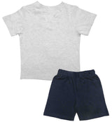 Clothe Funn Baby Boys Elephant Printed Half Sleeve T-Shirt & Shorts Set, Grey Melange/Navy
Half Sleeve T-Shirt & Shorts