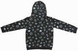 Clothe Funn Boys Baseball Printed Full Sleeve Jacket, Black AOP
Full Sleeves Jacket