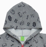 Clothe Funn Boys Full Sleeve Baseball Printed Jacket, Grey AOP
Full Sleeves Jacket