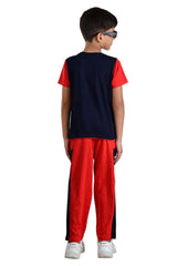 Clothe Funn Boys Fast Printed Half Sleeve T-Shirt & Pant Set, Navy/Red
Half Sleeve T-Shirt & Pant