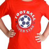 Clothe Funn Boys Football Printed Half Sleeve T-Shirt & Pant Set,Red/Navy
Half Sleeve T-Shirt & Pant