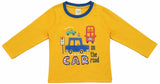 Clothe Funn Baby Boys Car Printed Full Sleeve T-Shirt & Pant Set, Gold/Royal
Full Sleeve T-Shirt & Pant
