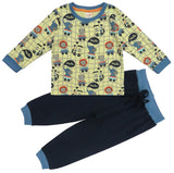 Clothe Funn Baby Boys Elephant Printed Full Sleeve T-Shirt & Pant Set, Lemon/Navy
Full Sleeve T-Shirt & Pant