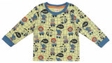 Clothe Funn Baby Boys Elephant Printed Full Sleeve T-Shirt & Pant Set, Lemon/Navy
Full Sleeve T-Shirt & Pant