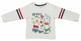 Clothe Funn Baby Boys Happy Printed Full Sleeve T-Shirt & Pant Set, Off-White/Navy
Full Sleeve T-Shirt & Pant