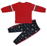 Clothe Funn Baby Boys Happy Printed Full Sleeve T-Shirt & Pant Set, Red/Navy
Full Sleeve T-Shirt & Pant