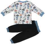 Clothe Funn Baby Boys Hello Printed Full Sleeve T-Shirt & Pant Set, Off-White/Black
Full Sleeve T-Shirt & Pant