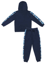 Clothe Funn Boys Camouflage Printed Full Sleeve Jacket & Track Pant Set, Navy
Full Sleeve Jacket & Track Pant