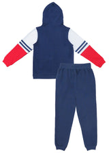 Clothe Funn Boys Cool Printed Full Sleeve Jacket & Track Pant Set, Navy/Red
Full Sleeve Jacket & Track Pant 