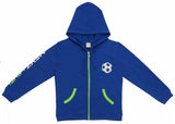 Clothe Funn Boys Football Printed Pure Cotton Full Sleeve Jacket & Track Pant Set, Royal
Full Sleeve Jacket & Track Pant