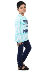 Clothe Funn Boys Magic Printed Full Sleeve T-Shirt & Pant Set, White/Navy
Full Sleeve T-Shirt & Pant