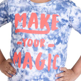 Clothe Funn Boys Magic Printed Half Sleeve T-Shirt & Shorts Set, White/Coral
Half Sleeve T-Shirt & Shorts
