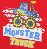 Clothe Funn Boys Half Sleeve Monster Truck Printed T-Shirt & Shorts Set, Red/Navy
Half Sleeve T-Shirt & Shorts