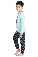 Clothe Funn Boys Mustache Printed Full Sleeve T-Shirt & Pant Set, Olive/Black
Full Sleeve T-Shirt & Pant