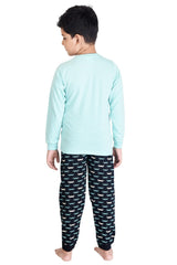 Clothe Funn Boys Mustache Printed Full Sleeve T-Shirt & Pant Set, Olive/Black
Full Sleeve T-Shirt & Pant