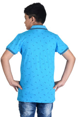 Clothe Funn Boys Sunglasses Printed Polo T-Shirt, T.Blue
Half Sleeve T-Shirt