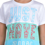 Clothe Funn Boys Printed Half Sleeve T-Shirt & Shorts Set, White/Mint
Half Sleeve T-Shirt & Shorts