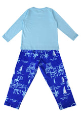 Clothe Funn Boys Full Sleeve House Printed T-Shirt & Pant Set, Sky Blue/Royal
Full Sleeve T-Shirt & Pant
