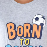 Clothe Funn Boys Stripe & Chest Printed R/N T-Shirts, Combo 6:- Ecru Mel & White (Pack of 2)
Half Sleeve T-Shirts