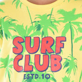 Clothe Funn Boys Stripe & Chest Printed R/N T-Shirts, Combo 5:- Yellow & Navy (Pack of 2)
Half Sleeve T-Shirts