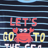 Clothe Funn Boys Stripe & Chest Printed R/N T-Shirts, Combo 5:- Yellow & Navy (Pack of 2)
Half Sleeve T-Shirts