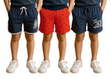 Clothe Funn Boys Printed Shorts, Combo 4:- Carrot, Navy, Airforce (Pack of 3)
Knee Length Shorts
